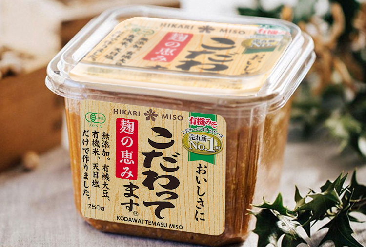 ひかり味噌 円熟こうじみそ750g（×8個） | ひかり味噌󠄀公式通販
