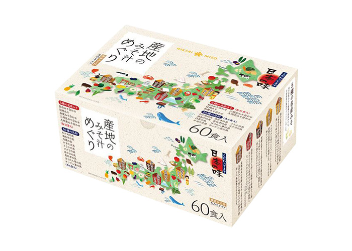 産地のみそ汁めぐり60食