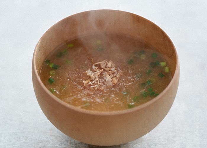 もちろん、みそ汁にも