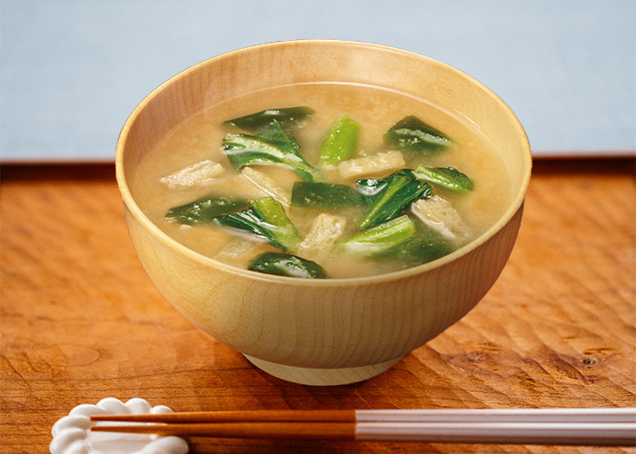具材：小松菜