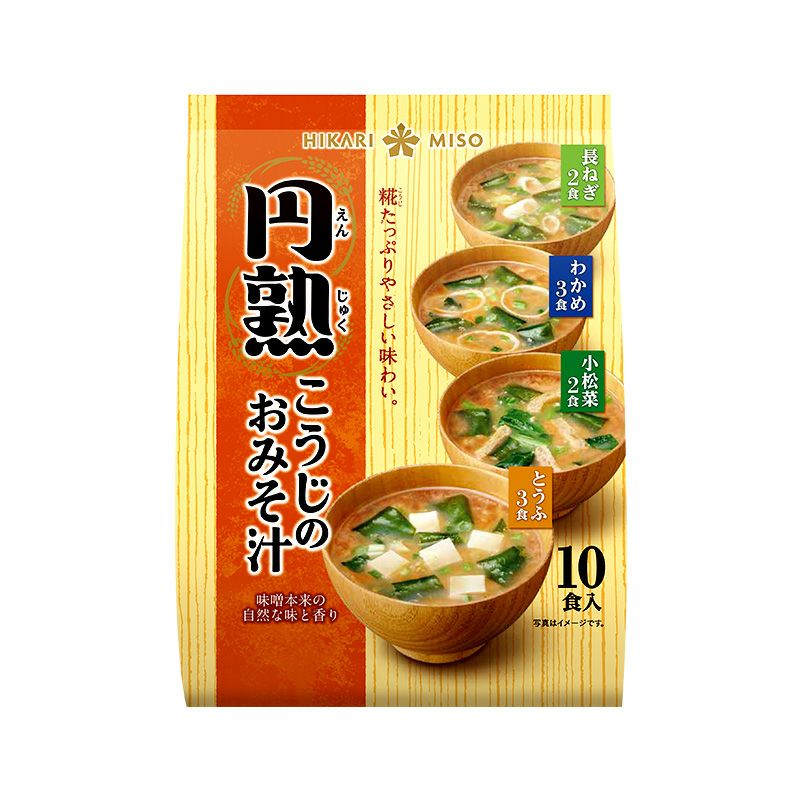 ひかり味噌 円熟こうじのおみそ汁 10食 (×1袋) | ひかり味噌󠄀公式通販