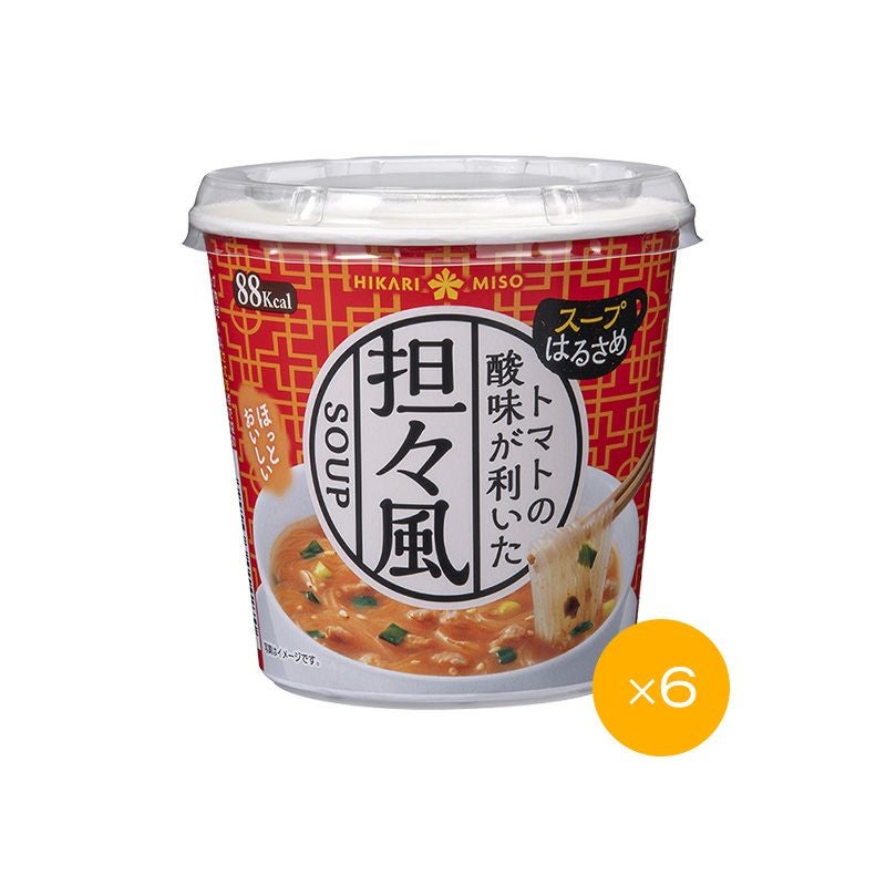 みそ汁 スープはるさめ 辛ラーメン　10箱まとめ売り⑪ ひかり味噌 【ひかり味噌】選べるスープ春雨 スパイシーHOT 10食×1袋