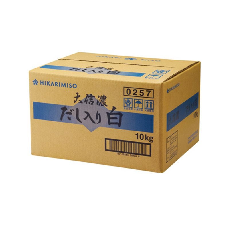 ひかり ひかり味噌 【業務用】大信濃 だし入り白 10kg | ひかり味噌󠄀公式通販