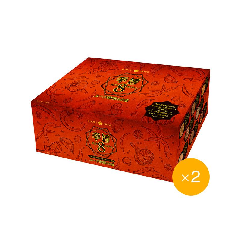 ひかり味噌 辛旨バラエティ8種のスープ春雨 40食 (×2箱) | ひかり味噌