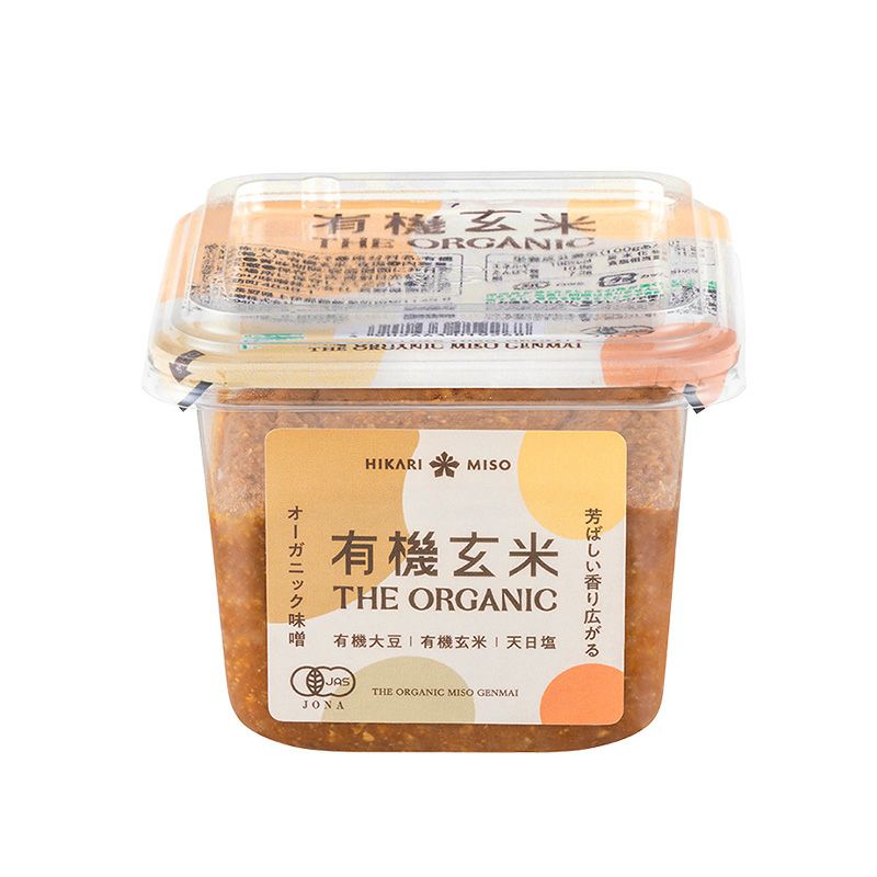 ひかり味噌 THE ORGANIC 有機玄米 400g （×1個） | ひかり味噌󠄀公式通販