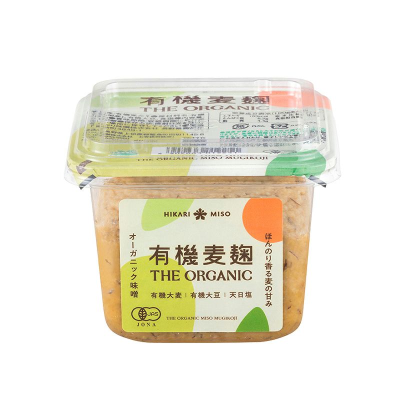 ひかり味噌 THE ORGANIC 有機麦麹 400g （×1個） | ひかり味噌󠄀公式通販