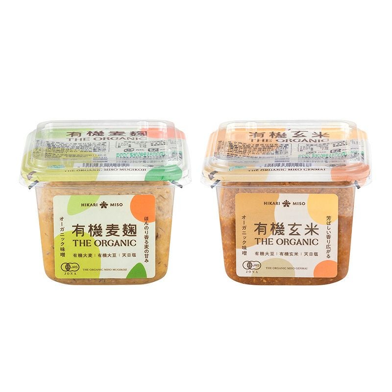 THE ORGANIC 有機麦麹400g&有機玄米400g