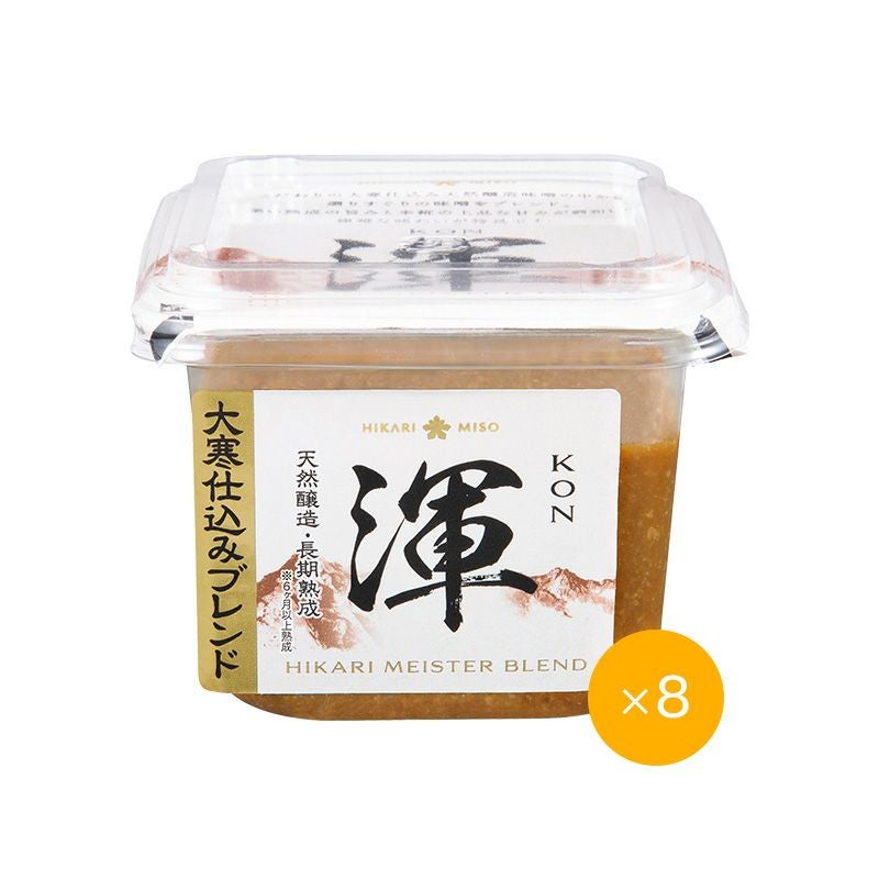 ひかり味噌 大寒仕込み味噌 渾 400g (×8個) | ひかり味噌󠄀公式通販