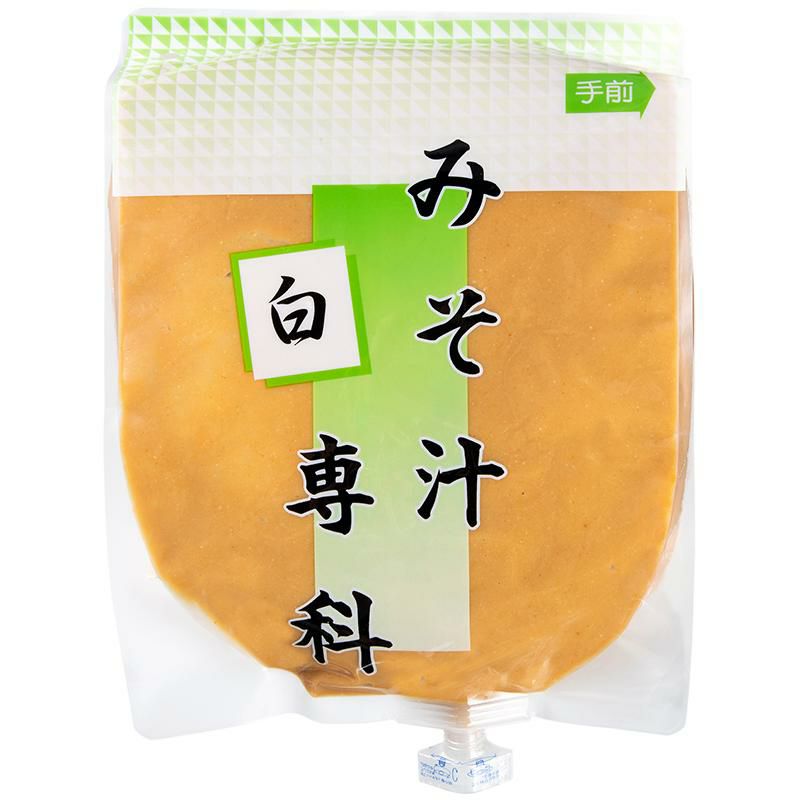 業務用みそ汁サーバー専用】 ひかり味噌 みそ汁専科 ＜白＞ 3kg×4個